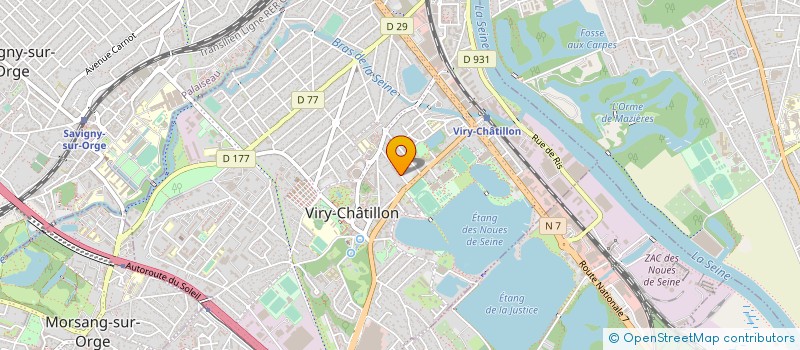 localisation de l'entreprise MONSIEUR STEPHANE DOS SANTOS à VIRY-CHATILLON