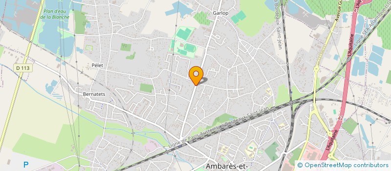 localisation de l'entreprise MONSIEUR STEPHANE DOULUT  AMBARES-ET-LAGRAVE