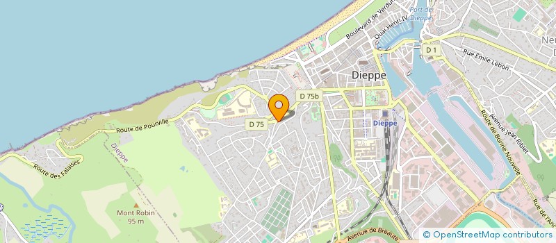 localisation de l'entreprise MONSIEUR STEPHANE DOUVILLE à DIEPPE