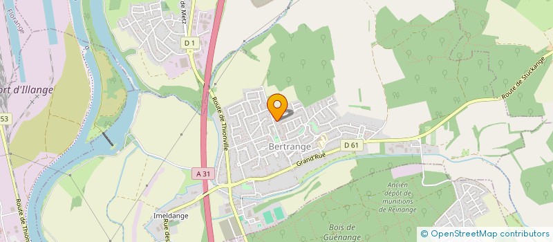 localisation de l'entreprise MONSIEUR STEPHANE DRATWICZKI  BERTRANGE