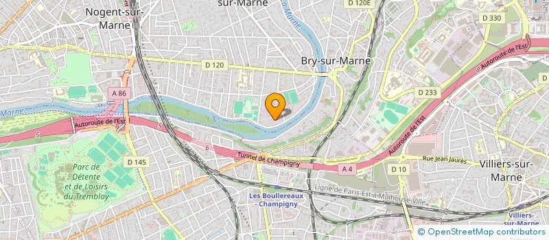 localisation de l'entreprise MONSIEUR STEPHANE DRAY à LE PERREUX-SUR-MARNE