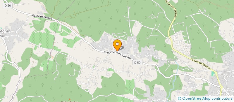 localisation de l'entreprise MONSIEUR STEPHANE DROSSOS  LORGUES