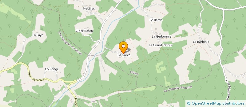 localisation de l'entreprise MONSIEUR STEPHANE DROUARD à LA CHAPELLE-FAUCHER