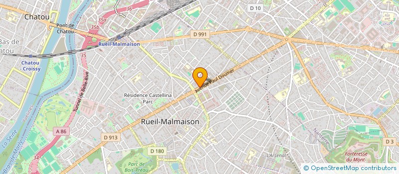 localisation de l'entreprise MONSIEUR STEPHANE DROUET à RUEIL-MALMAISON