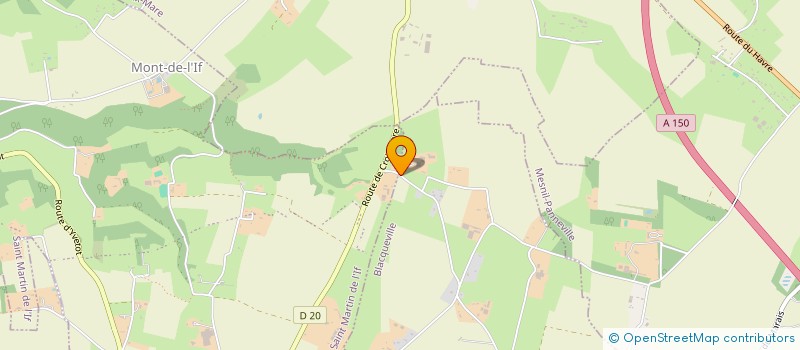 localisation de l'entreprise MONSIEUR STEPHANE DROUET  BLACQUEVILLE