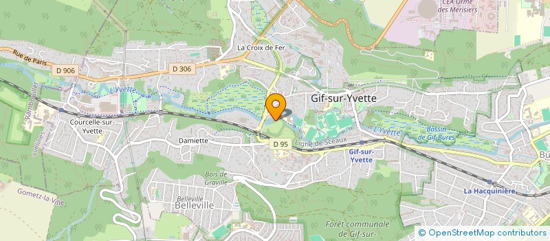 localisation de l'entreprise MONSIEUR STEPHANE DUBOEUF  GIF-SUR-YVETTE