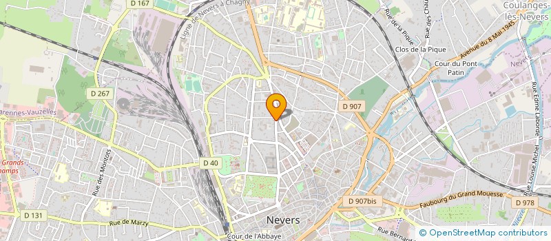 localisation de l'entreprise MONSIEUR STEPHANE DUBOIS à NEVERS