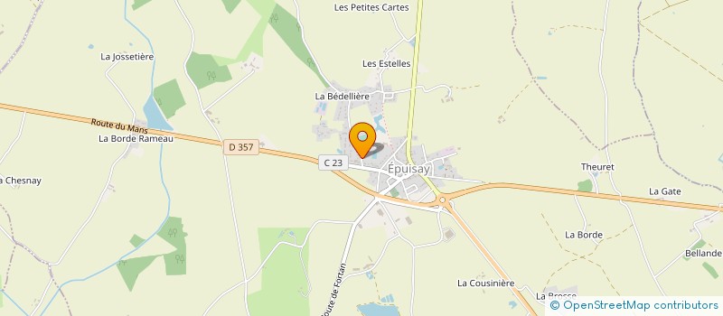 localisation de l'entreprise MONSIEUR STEPHANE DUBOIS  EPUISAY