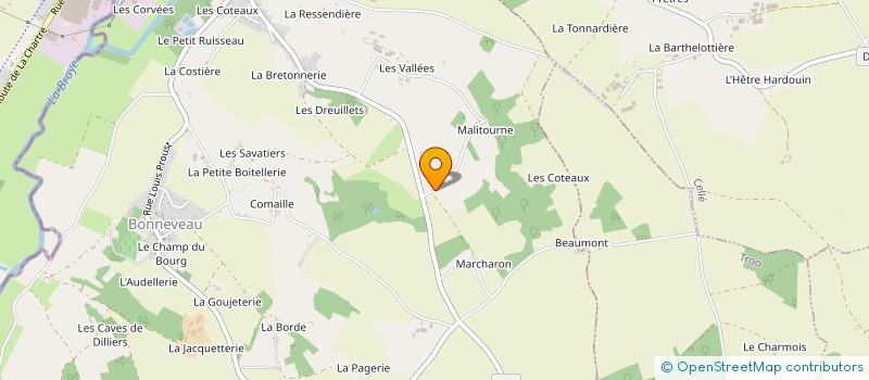 localisation de l'entreprise MONSIEUR STEPHANE DUBOIS  MONTOIRE SUR LE LOIR