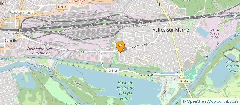 localisation de l'entreprise MONSIEUR STEPHANE DUBOSC  VAIRES-SUR-MARNE