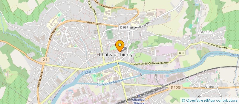 localisation de l'entreprise MONSIEUR STEPHANE DUBRAY à CHATEAU-THIERRY