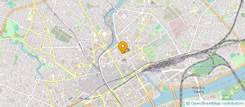 localisation de l'entreprise MONSIEUR STEPHANE DUCHENE à NANTES