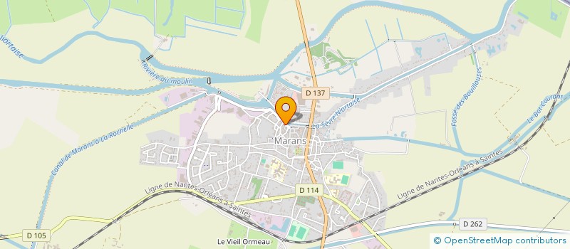 localisation de l'entreprise MONSIEUR STEPHANE DUCHESNE  MARANS