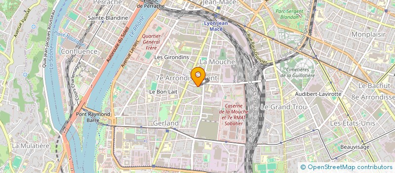 localisation de l'entreprise MONSIEUR STEPHANE DUCLOS  LYON