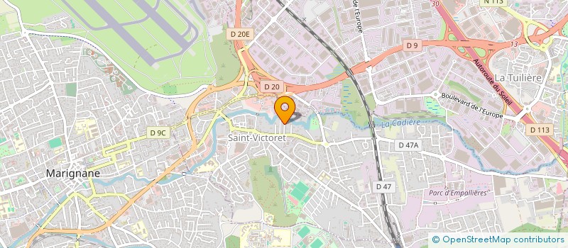 localisation de l'entreprise MONSIEUR STEPHANE DUFFAU  SAINT-VICTORET