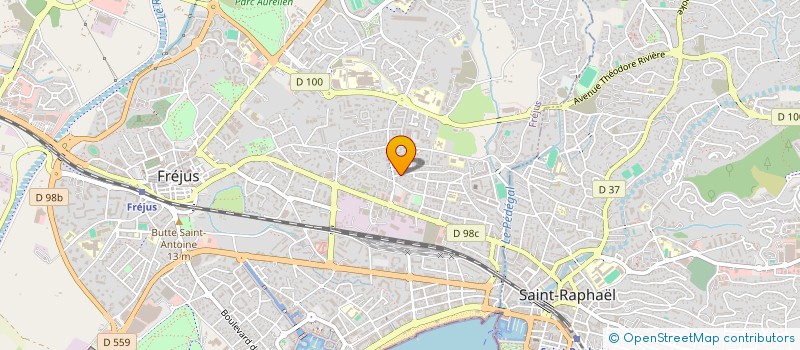 localisation de l'entreprise MONSIEUR STEPHANE DUFOUR à FREJUS