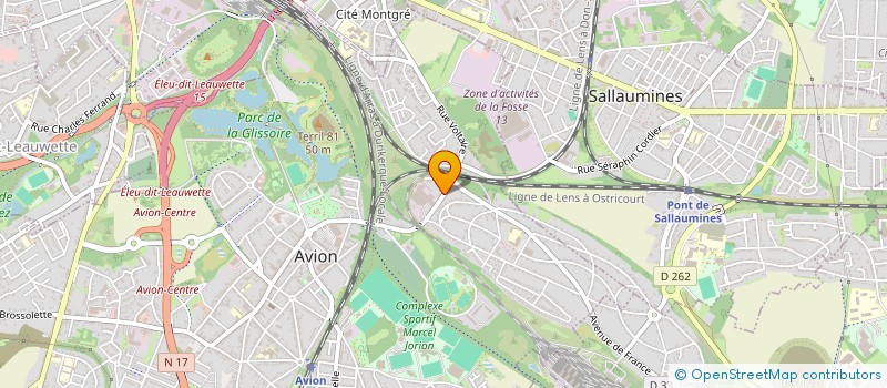 localisation de l'entreprise MONSIEUR STEPHANE DUHAMEL à AVION