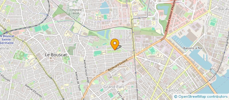 localisation de l'entreprise MONSIEUR STEPHANE DULAS  LE BOUSCAT