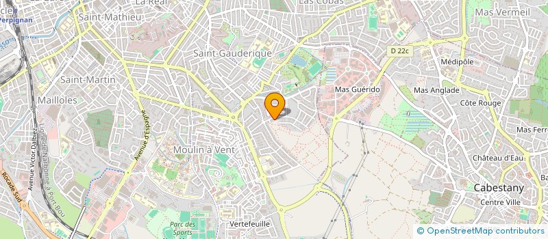 localisation de l'entreprise MONSIEUR STEPHANE DUMAZERT  PERPIGNAN