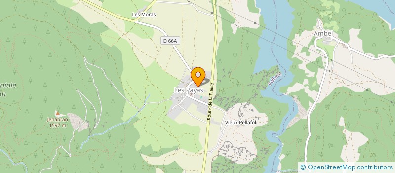 localisation de l'entreprise MONSIEUR STEPHANE DUMONT  PELLAFOL