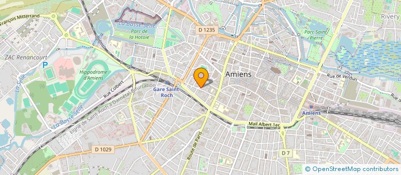 localisation de l'entreprise MONSIEUR STEPHANE DUMORTIER  AMIENS