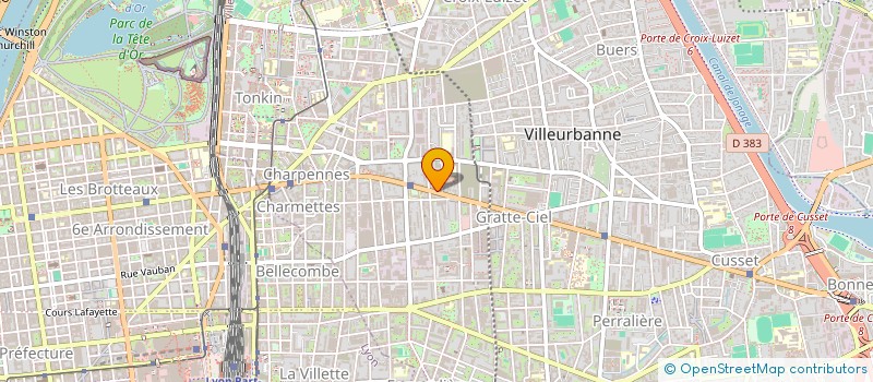 localisation de l'entreprise MONSIEUR STEPHANE DUNOGUIEZ à VILLEURBANNE