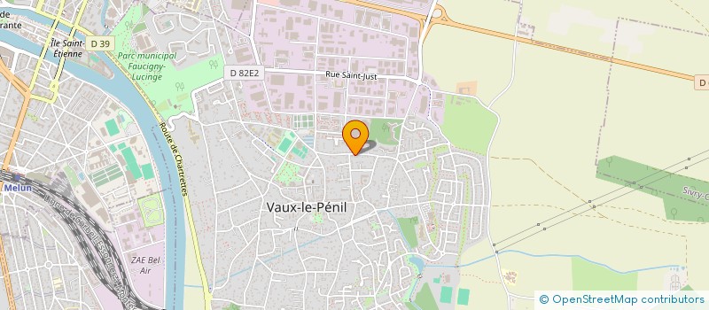 localisation de l'entreprise MONSIEUR STEPHANE DUPARCQ à VAUX-LE-PENIL