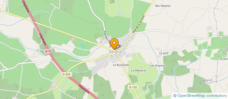 localisation de l'entreprise MONSIEUR STEPHANE DUPAS à REIGNAC