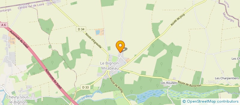 localisation de l'entreprise MONSIEUR STEPHANE DUPERREY à LE BIGNON-MIRABEAU