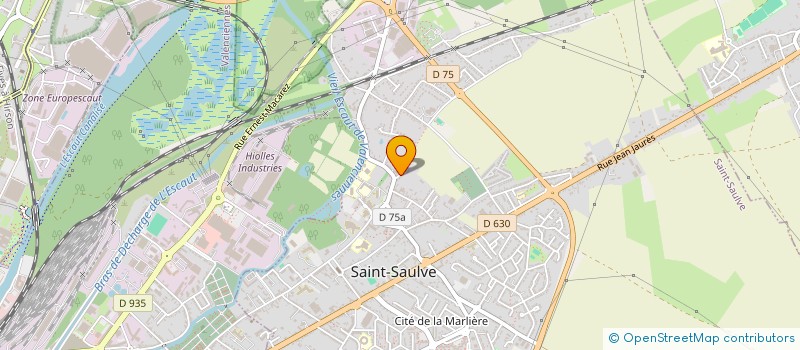 localisation de l'entreprise MONSIEUR STEPHANE DUPONT  SAINT-SAULVE