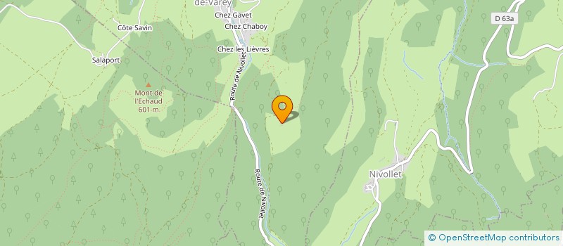 localisation de l'entreprise MONSIEUR STEPHANE DURA  L'ABERGEMENT DE VAREY