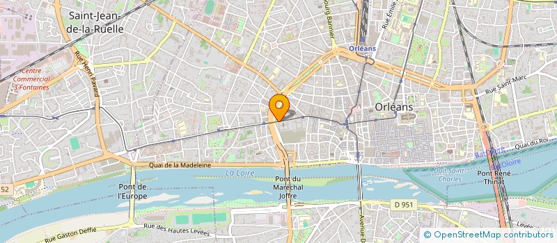 localisation de l'entreprise MONSIEUR STEPHANE DURAND  ORLEANS