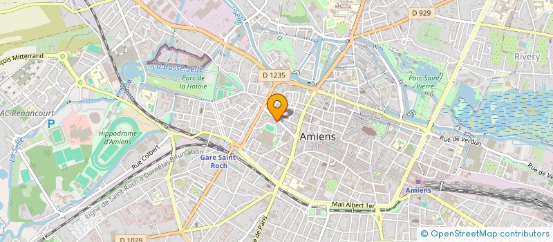 localisation de l'entreprise MONSIEUR STEPHANE DUROZELLE  AMIENS