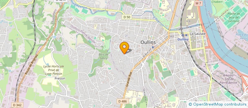 localisation de l'entreprise MONSIEUR STEPHANE DUSSEL à OULLINS-PIERRE-BENITE