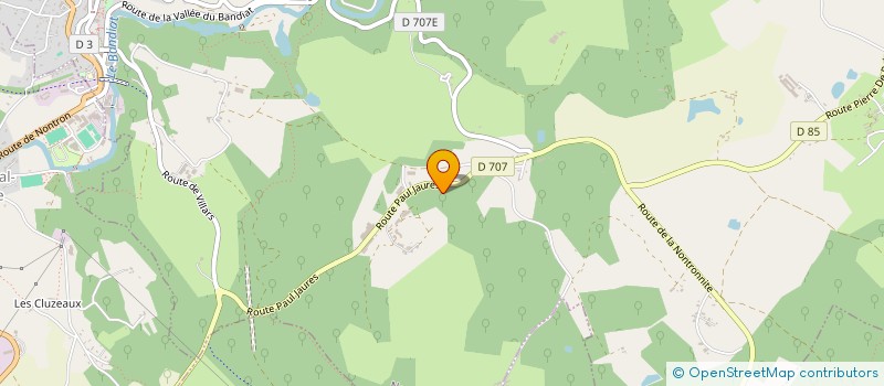 localisation de l'entreprise MONSIEUR STEPHANE DUTERTRE  NONTRON