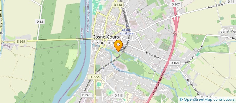 localisation de l'entreprise MONSIEUR STEPHANE DZIURA à COSNE-COURS-SUR-LOIRE