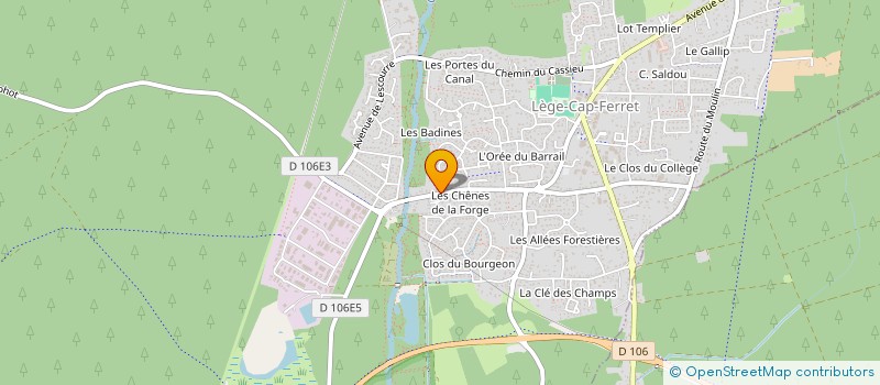 localisation de l'entreprise MONSIEUR STEPHANE ECKELMANN à LEGE-CAP-FERRET