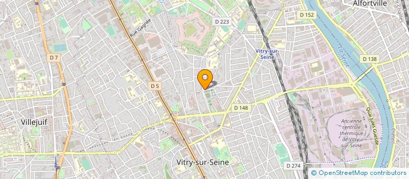 localisation de l'entreprise MONSIEUR STEPHANE EL HAIK à VITRY-SUR-SEINE