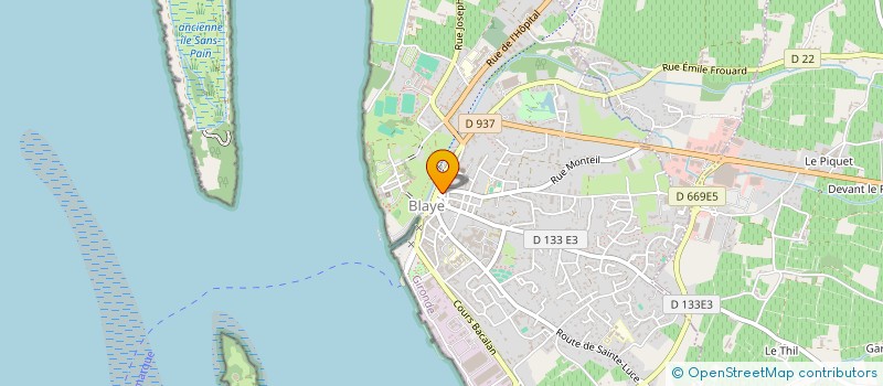 localisation de l'entreprise MONSIEUR STEPHANE EL KEBIR à BLAYE