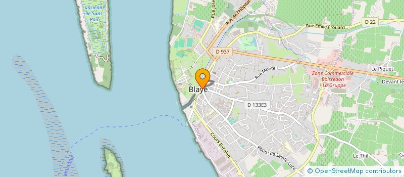 localisation de l'entreprise MONSIEUR STEPHANE ELIAS à BLAYE