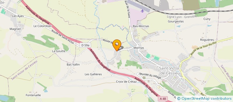 localisation de l'entreprise MONSIEUR STEPHANE ELY-MARIUS  SAINT-VICTOR-DE-CESSIEU