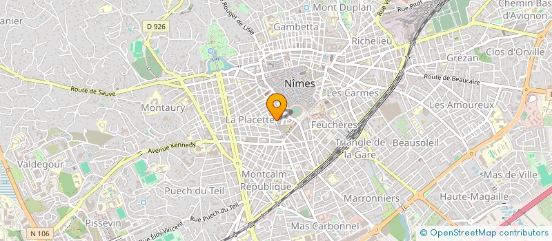 localisation de l'entreprise MONSIEUR STEPHANE ELZIERE à NIMES