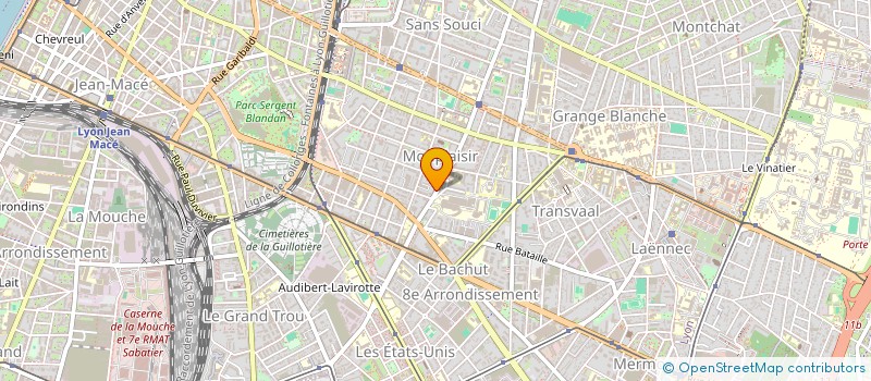 localisation de l'entreprise MONSIEUR STEPHANE EMERY  LYON