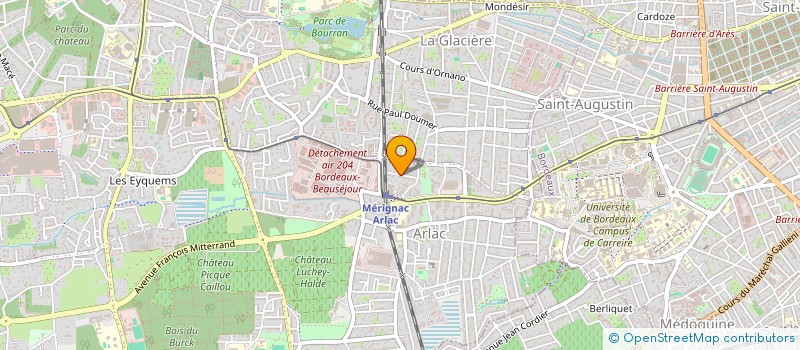 localisation de l'entreprise MONSIEUR STEPHANE EPIN  MERIGNAC