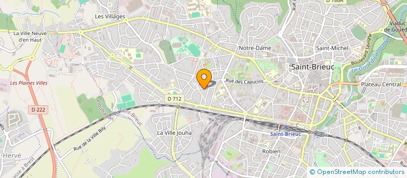 localisation de l'entreprise MONSIEUR STEPHANE EPIVENT à SAINT-BRIEUC