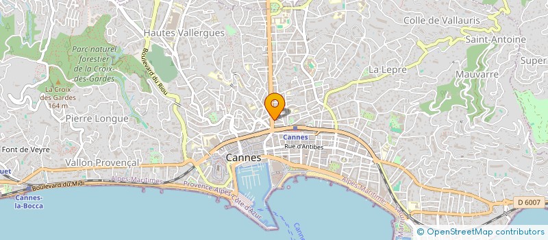 localisation de l'entreprise MONSIEUR STEPHANE ERIC DUFOUR à CANNES