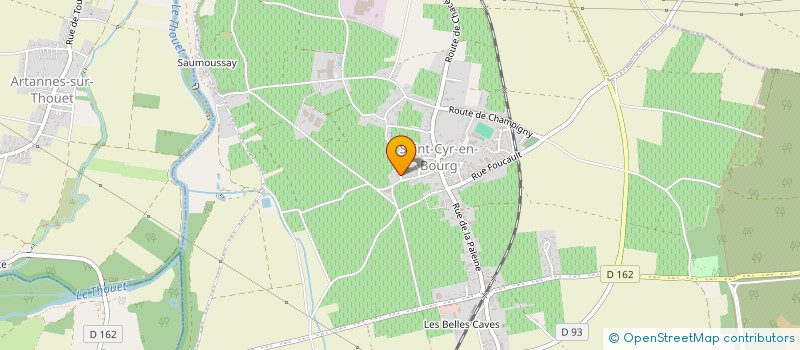 localisation de l'entreprise MONSIEUR STEPHANE ERISSE à BELLEVIGNE-LES-CHATEAUX