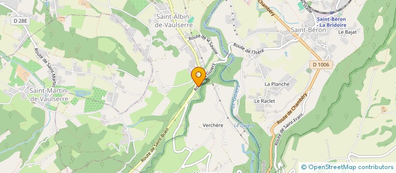 localisation de l'entreprise MONSIEUR STEPHANE ERMAURICO  SAINT-ALBIN-DE-VAULSERRE