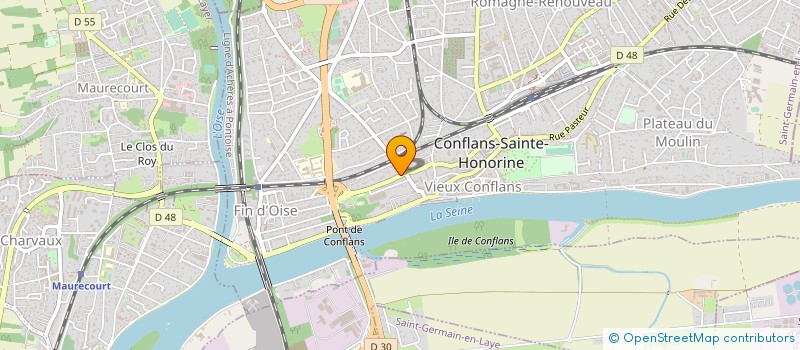 localisation de l'entreprise MONSIEUR STEPHANE ESBERT à CONFLANS-SAINTE-HONORINE
