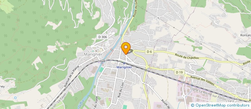 localisation de l'entreprise MONSIEUR STEPHANE ESCOFFIER  MARIGNIER